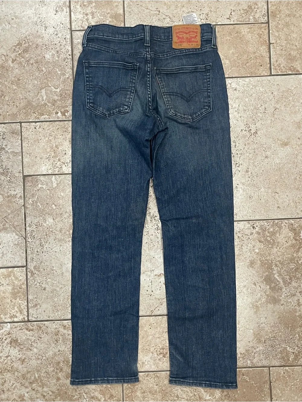 Levi's Men's 541 29x32 Indigo Straight Leg Jeans